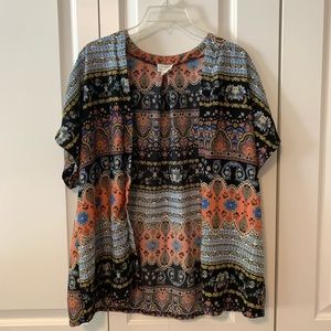 One size LA Hearts Kimono